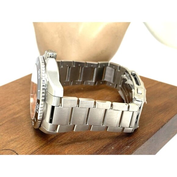 Tag Heuer Men's Watch WBP201F Aquaracer Swiss Automatic Orange Dial Steel 43mm - Picture 9 of 14